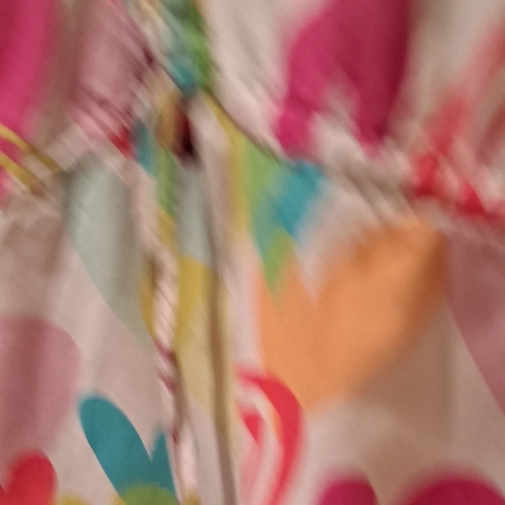 Angel Dear Multicolor Heart Print Kids Blouse - Picture 4 of 8